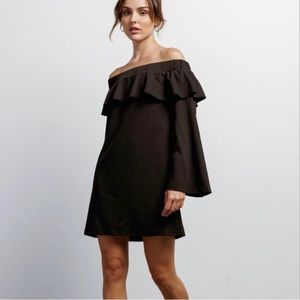 Sugar+Lips Black Dress